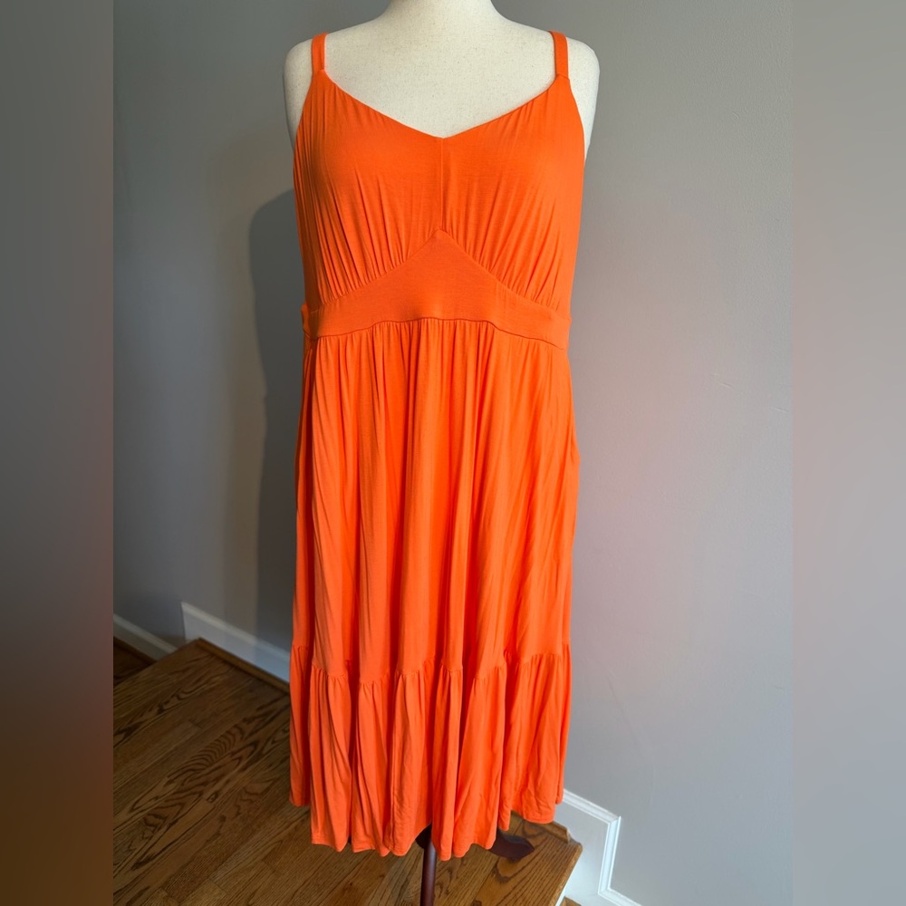 NWT Torrid Super Soft Tiered Dress Midi Dress - Torrid Size 3 (22-24, 3X)